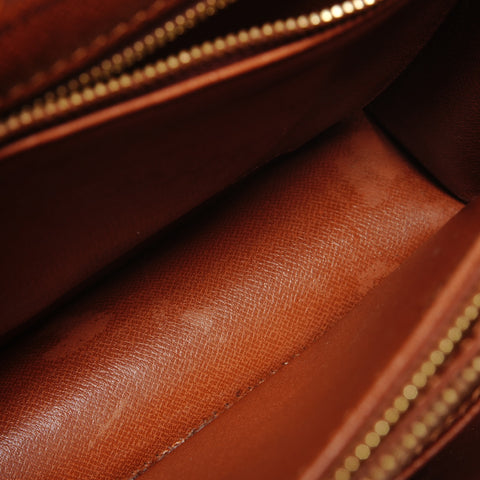 LOUIS VUITTON Monogram Concorde 1995 Handbag Brown WS27725