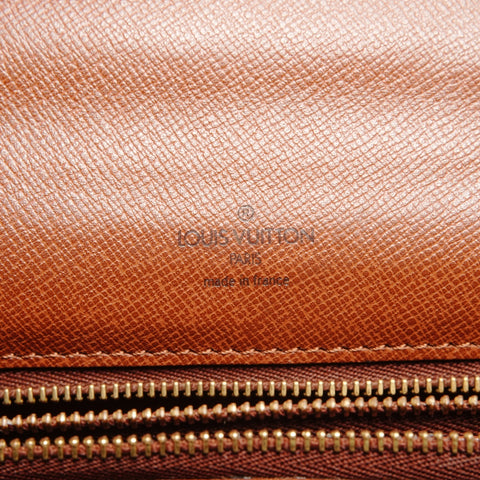 LOUIS VUITTON Monogram Concorde 1995 Handbag Brown WS27725