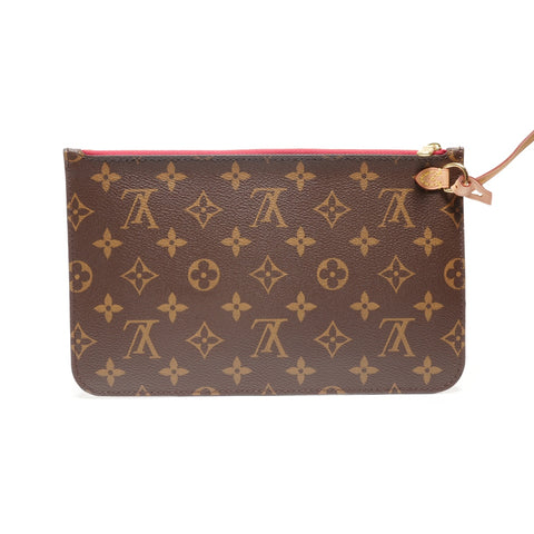 LOUIS VUITTON Neverfull MM Monogram Tote Bag Brown WS27726