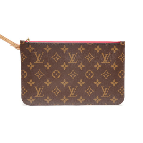 LOUIS VUITTON Neverfull MM Monogram Tote Bag Brown WS27726