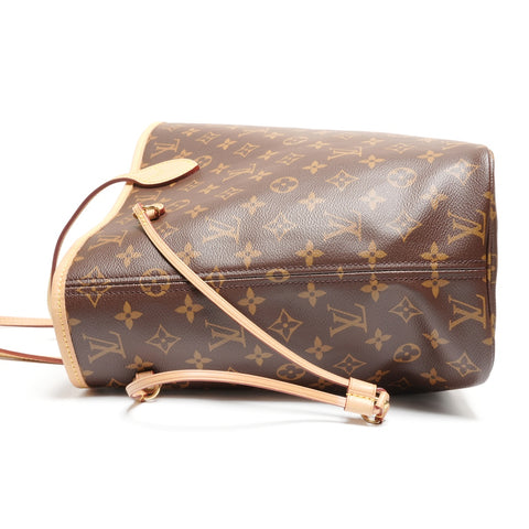 LOUIS VUITTON Neverfull MM Monogram Tote Bag Brown WS27726