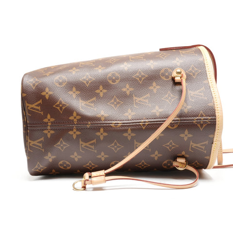 LOUIS VUITTON Neverfull MM Monogram Tote Bag Brown WS27726