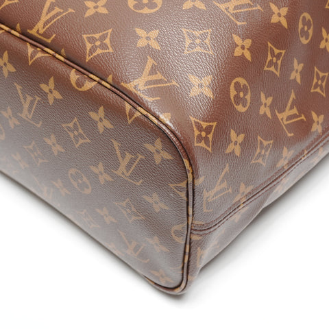 LOUIS VUITTON Neverfull MM Monogram Tote Bag Brown WS27726