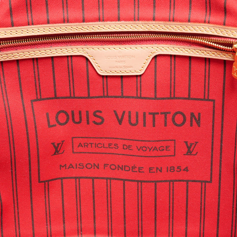 LOUIS VUITTON Neverfull MM Monogram Tote Bag Brown WS27726