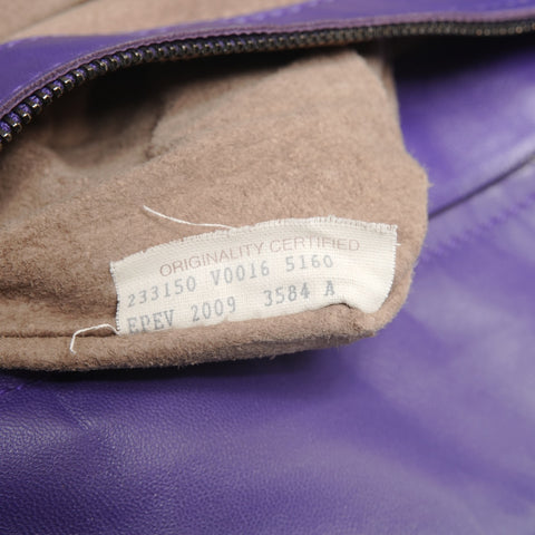 BOTTEGAVENETA INTRECCIATO Shoulder Bag purple WS27727