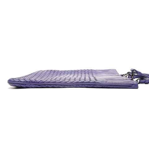 BOTTEGAVENETA INTRECCIATO Shoulder Bag purple WS27727