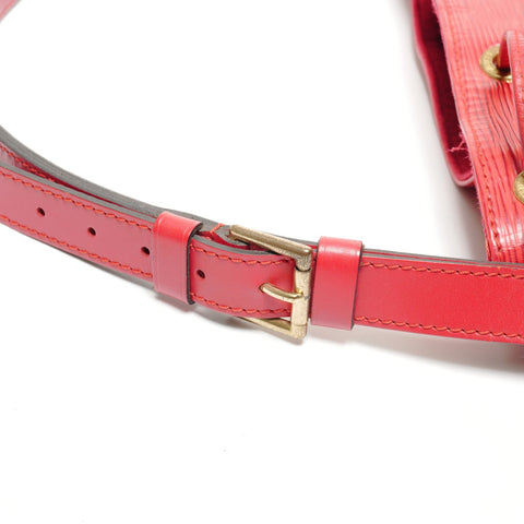 LOUIS VUITTON 1995 Epi Noe Shoulder Shoulder Bag Red WS27728