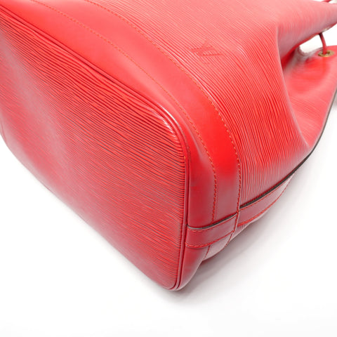 LOUIS VUITTON 1995 Epi Noe Shoulder Shoulder Bag Red WS27728