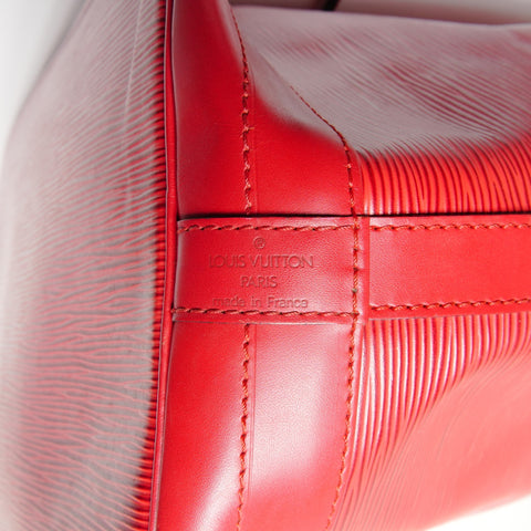 LOUIS VUITTON 1995 Epi Noe Shoulder Shoulder Bag Red WS27728