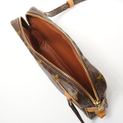 LOUIS VUITTON 1996 Monogram Marly Bandouliere Shoulder Bag Brown WS27731
