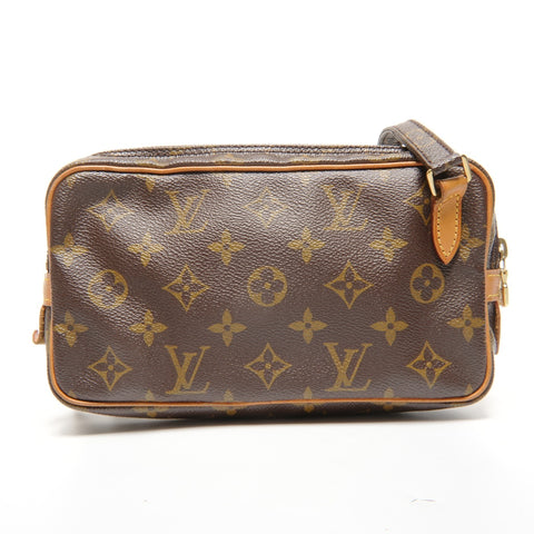 LOUIS VUITTON 1996 Monogram Marly Bandouliere Shoulder Bag Brown WS27731