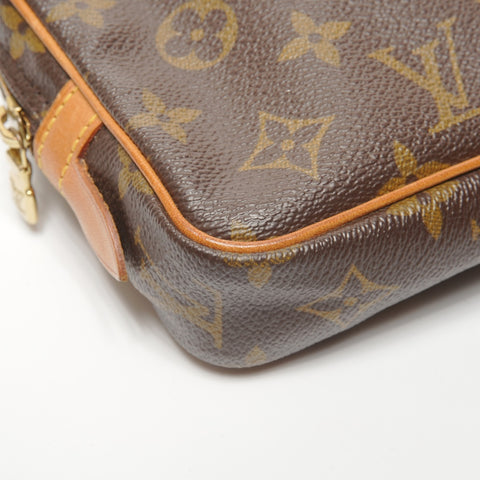 LOUIS VUITTON 1996 Monogram Marly Bandouliere Shoulder Bag Brown WS27731