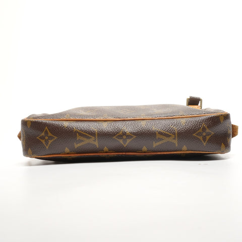 LOUIS VUITTON 1996 Monogram Marly Bandouliere Shoulder Bag Brown WS27731