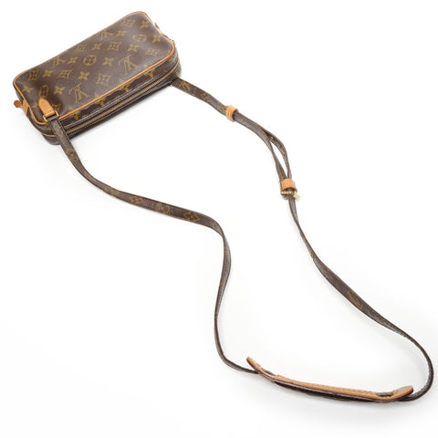 LOUIS VUITTON 1996 Monogram Marly Bandouliere Shoulder Bag Brown WS27731