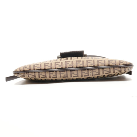 FENDI Mamma baguette Zucchino Shoulder Bag Brown WS27732