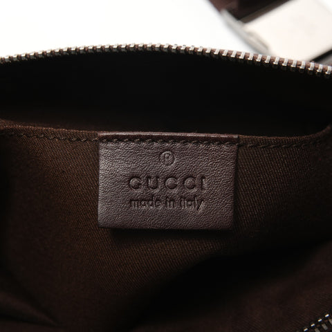 GUCCI GG Shima Leather Waist bag Brown WS27733