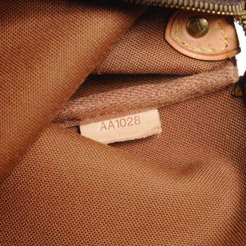 LOUIS VUITTON 2008 Monogram Eva Shoulder Bag Brown WS27734