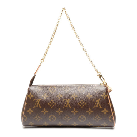 LOUIS VUITTON 2008 Monogram Eva Shoulder Bag Brown WS27734