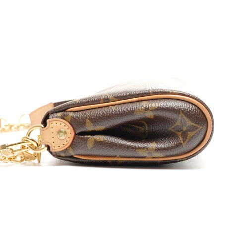 LOUIS VUITTON 2008 Monogram Eva Shoulder Bag Brown WS27734