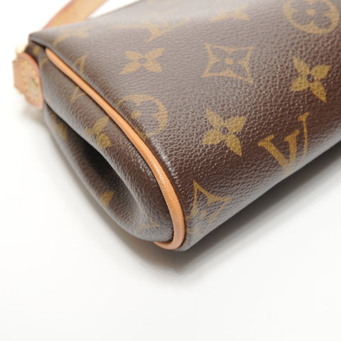 LOUIS VUITTON 2008 Monogram Eva Shoulder Bag Brown WS27734