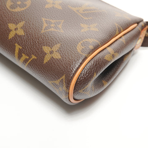LOUIS VUITTON 2008 Monogram Eva Shoulder Bag Brown WS27734