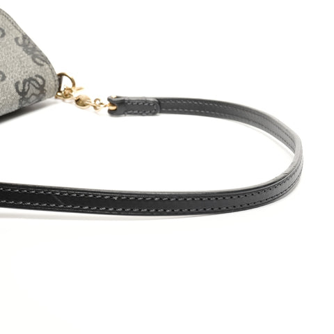 LOEWE Anagram PVC Shoulder Bag black WS27735