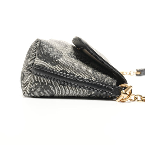 LOEWE Anagram PVC Shoulder Bag black WS27735