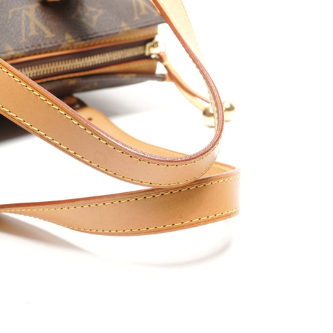 LOUIS VUITTON 2007 Monogram Popincourt Shoulder Bag Brown WS27741
