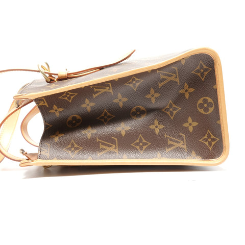 LOUIS VUITTON 2007 Monogram Popincourt Shoulder Bag Brown WS27741