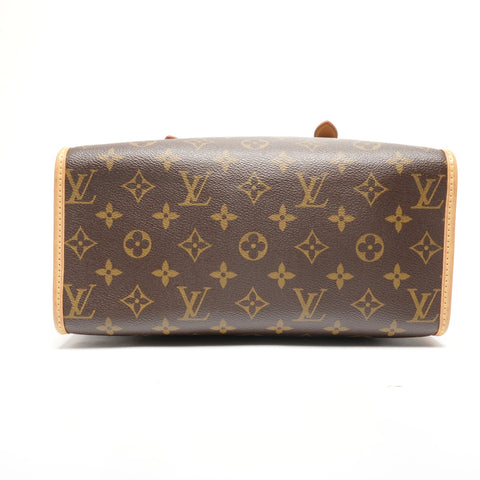 LOUIS VUITTON 2007 Monogram Popincourt Shoulder Bag Brown WS27741
