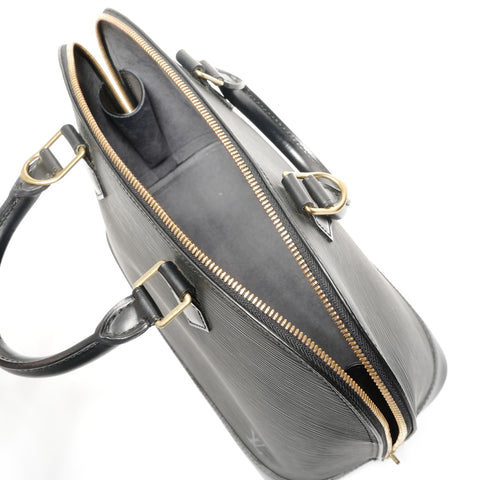 LOUIS VUITTON 2001 Epi Alma PM Handbag black WS27742