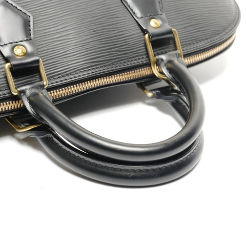 LOUIS VUITTON 2001 Epi Alma PM Handbag black WS27742