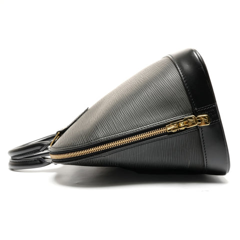 LOUIS VUITTON 2001 Epi Alma PM Handbag black WS27742