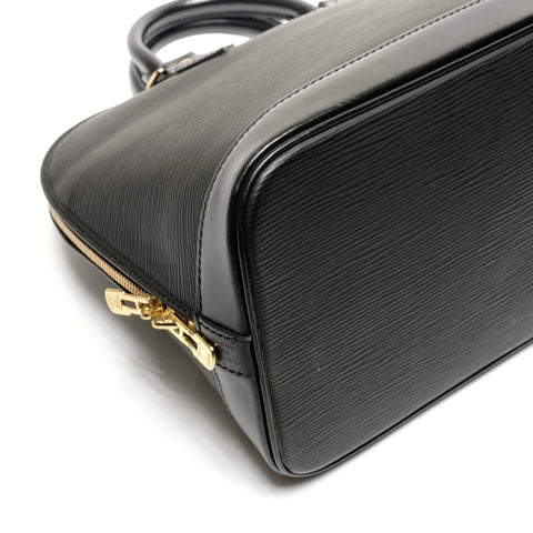 LOUIS VUITTON 2001 Epi Alma PM Handbag black WS27742
