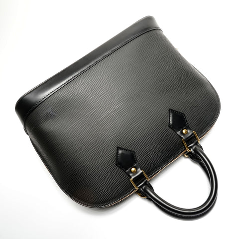 LOUIS VUITTON 2001 Epi Alma PM Handbag black WS27742