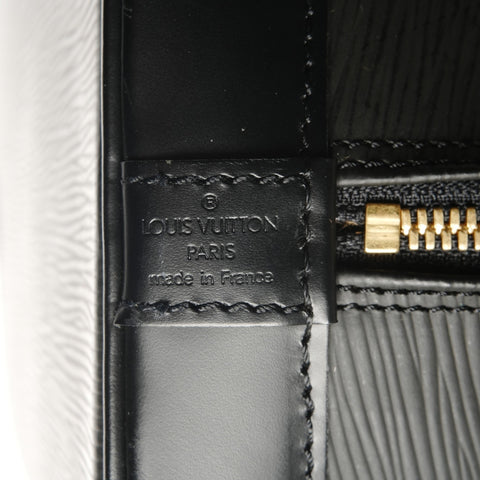 LOUIS VUITTON 2001 Epi Alma PM Handbag black WS27742