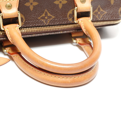 LOUIS VUITTON 2011 Monogram Speedy 25 Handbag Brown WS27746