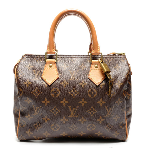 LOUIS VUITTON 2011 Monogram Speedy 25 Handbag Brown WS27746