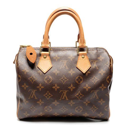 LOUIS VUITTON 2011 Monogram Speedy 25 Handbag Brown WS27746
