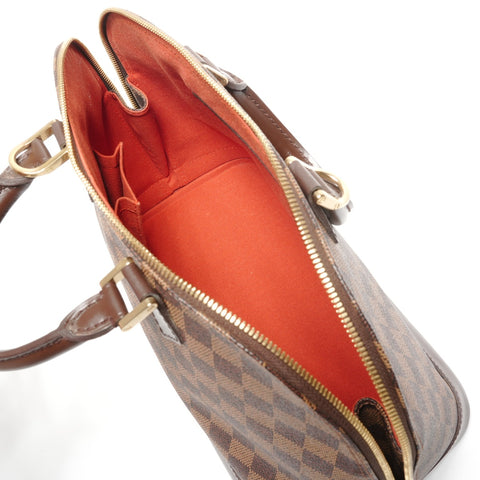 LOUIS VUITTON Damier Alma PM Handbag Brown WS27747