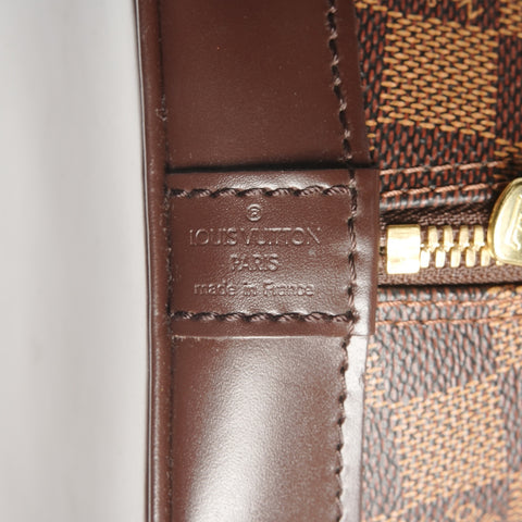 LOUIS VUITTON Damier Alma PM Handbag Brown WS27747