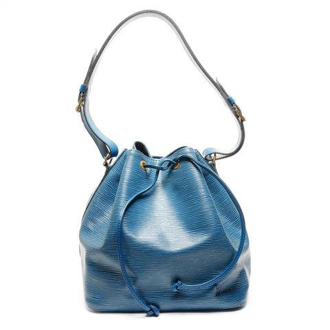 LOUIS VUITTON 1995 Epi Petit Noe Shoulder Bag blue WS27748