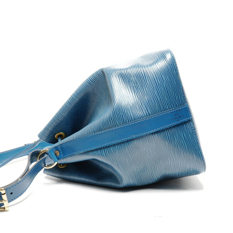 LOUIS VUITTON 1995 Epi Petit Noe Shoulder Bag blue WS27748
