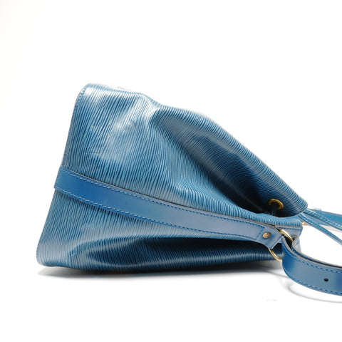 LOUIS VUITTON 1995 Epi Petit Noe Shoulder Bag blue WS27748