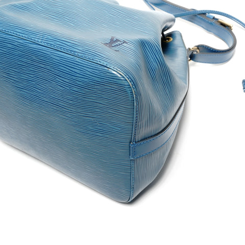 LOUIS VUITTON 1995 Epi Petit Noe Shoulder Bag blue WS27748