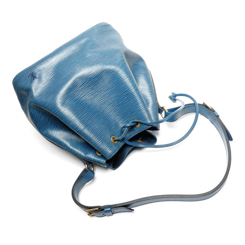 LOUIS VUITTON 1995 Epi Petit Noe Shoulder Bag blue WS27748