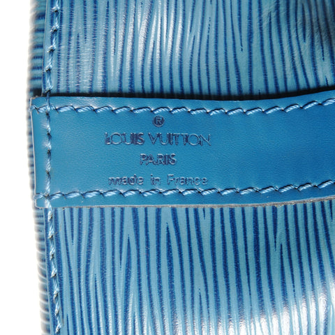 LOUIS VUITTON 1995 Epi Petit Noe Shoulder Bag blue WS27748