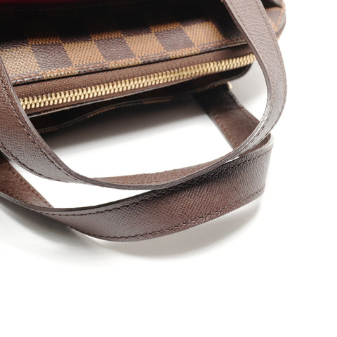 LOUIS VUITTON Damier Belem PM 2005 Handbag Brown WS27751
