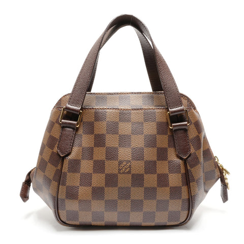 LOUIS VUITTON Damier Belem PM 2005 Handbag Brown WS27751