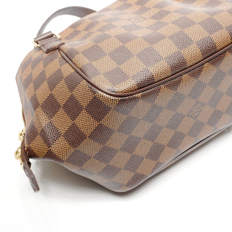 LOUIS VUITTON Damier Belem PM 2005 Handbag Brown WS27751